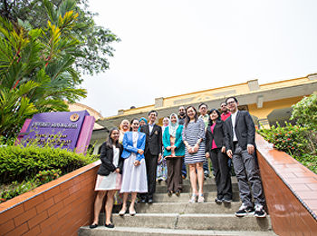 Students in the Forensic Science Program
Gaining the Scholarship to Attend a
Course in Research Methodology at
Universiti Sains Malaysia